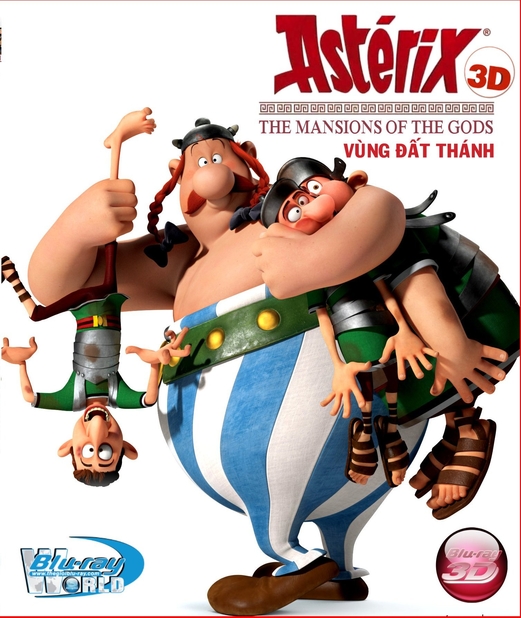 D247. Asterix The Mansions Of The God - VÙNG ĐẤT THÁNH 3D25G (DTS-HD MA 5.1)